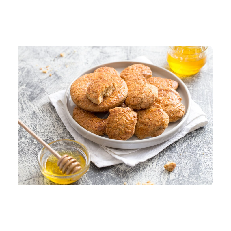 gâteaux sablé au miel fabrication artisanale