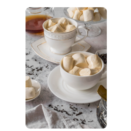 guimauves au miel de haute loire produit sur notre rucher