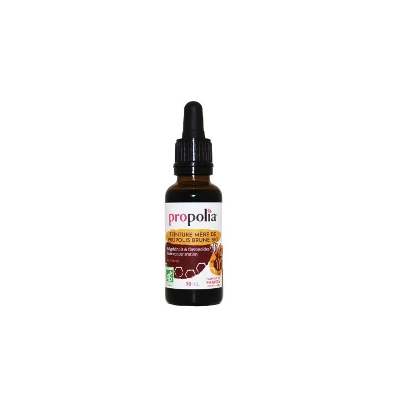 teinture mère de propolis brune bio