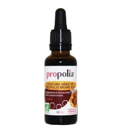 teinture mère de propolis brune bio