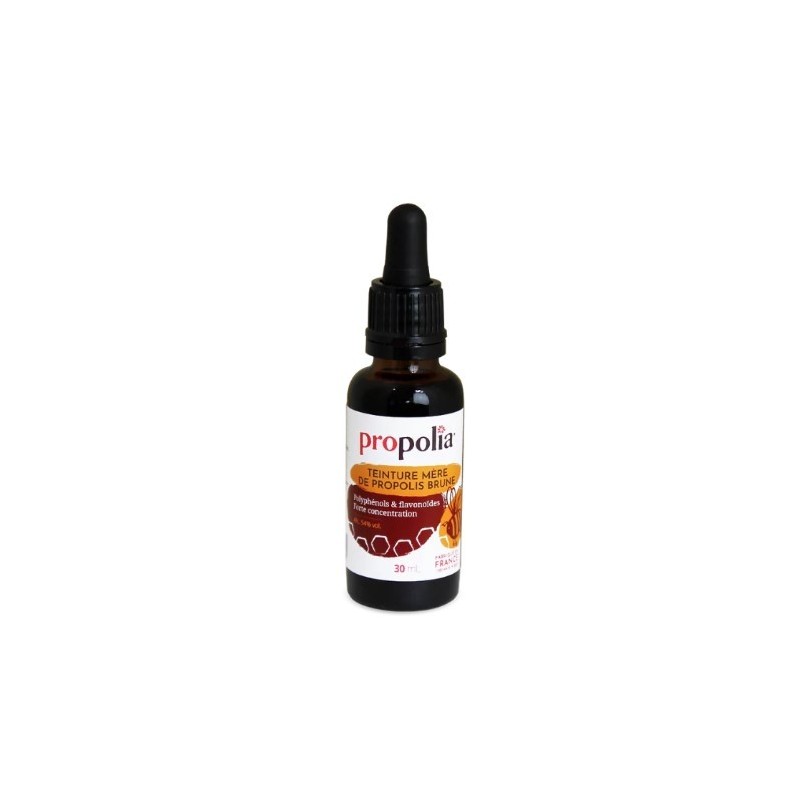 teinture mère de propolis brune
